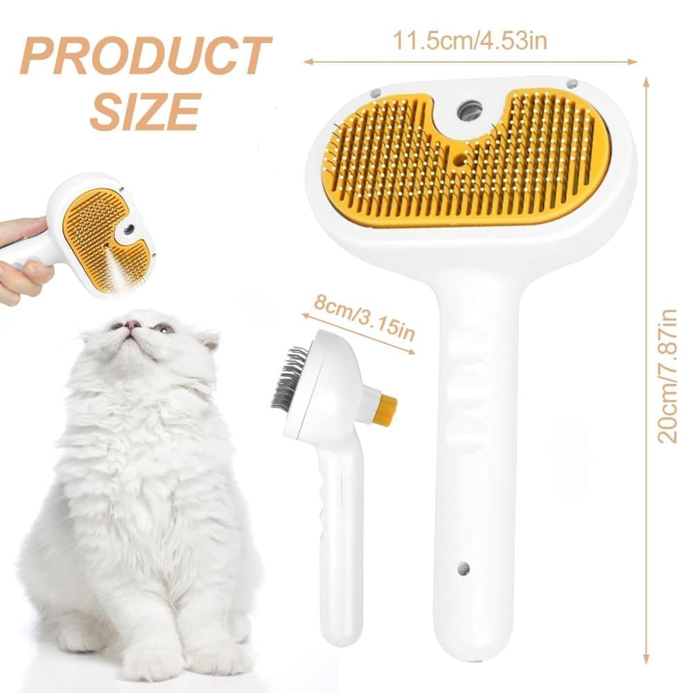 Pet Steam Spray Comb