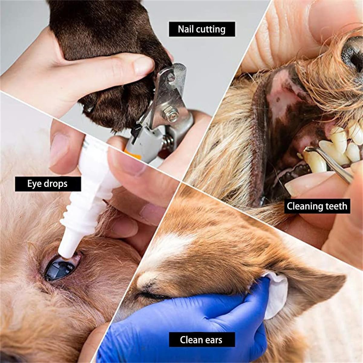 11-Piece Pet Grooming Hammock