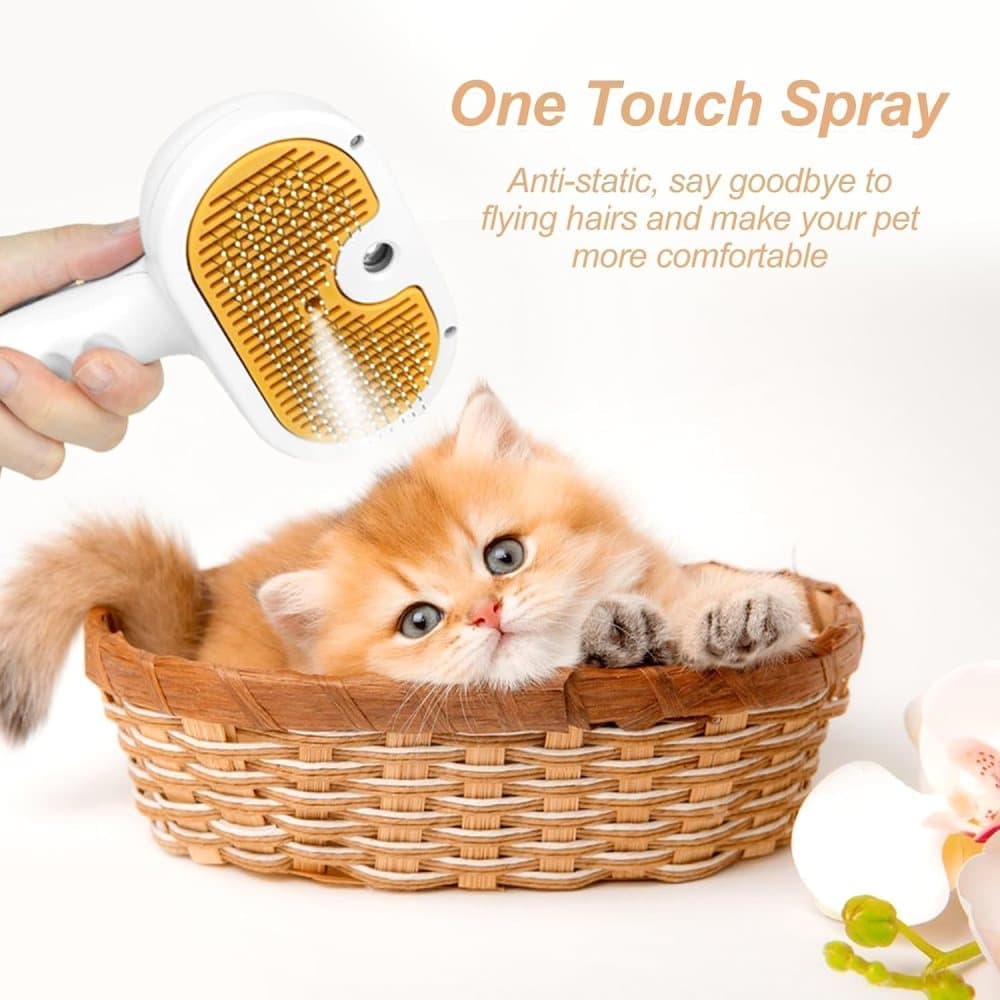Pet Steam Spray Comb