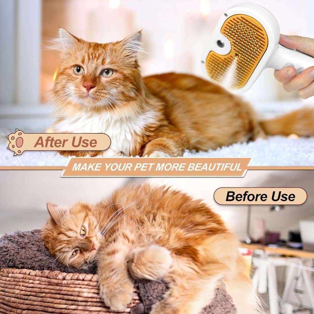 Pet Steam Spray Comb