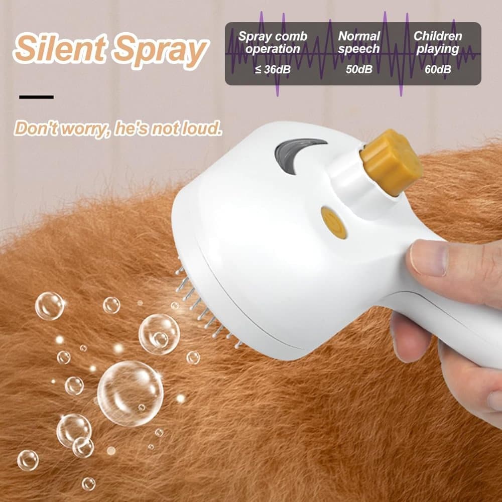 Pet Steam Spray Comb