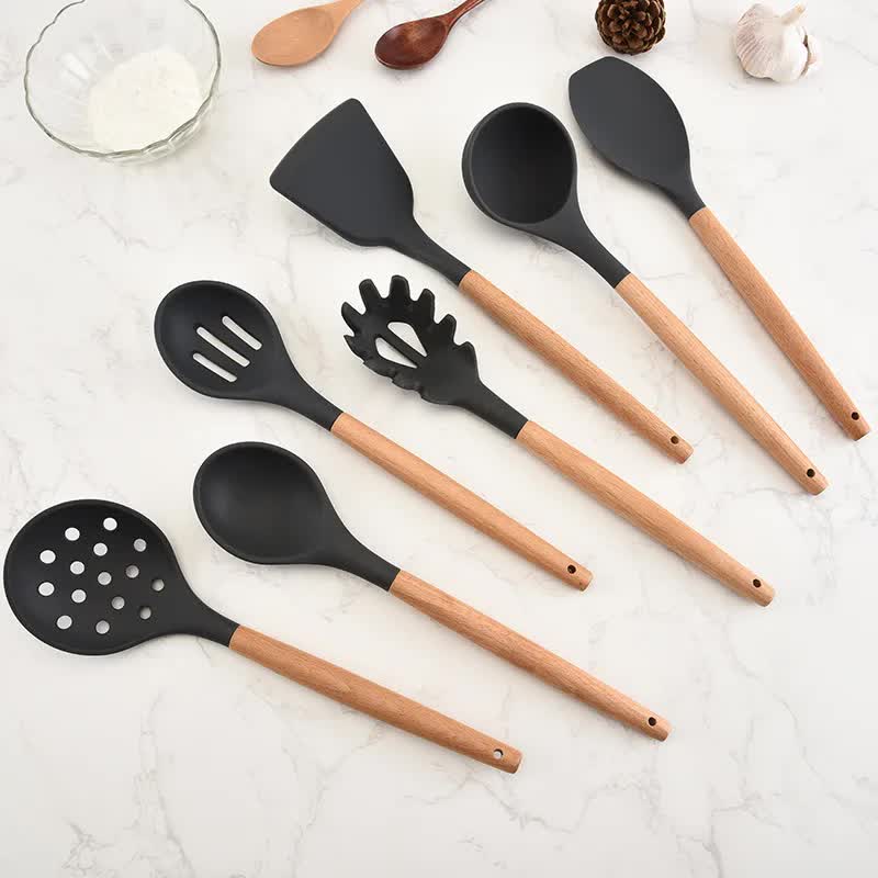 12-Piece Silicone Kitchen Utensil Set