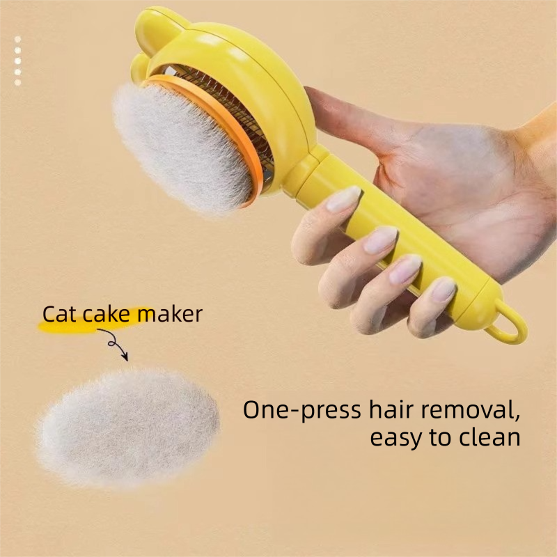 Self-Cleaning Slicker Brush for Cats and Dogs