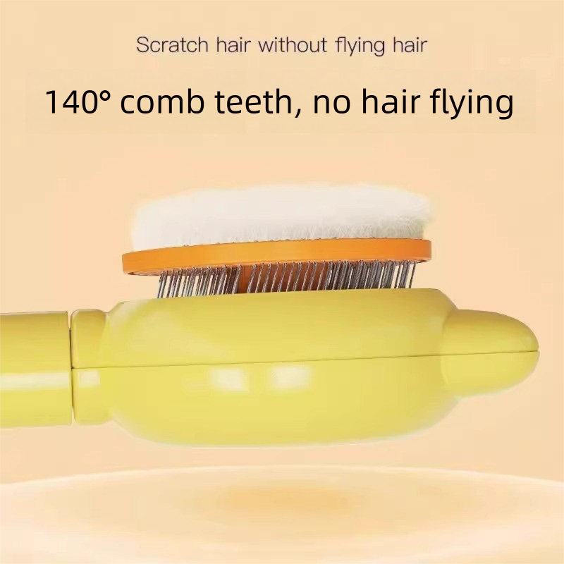 Self-Cleaning Slicker Brush for Cats and Dogs